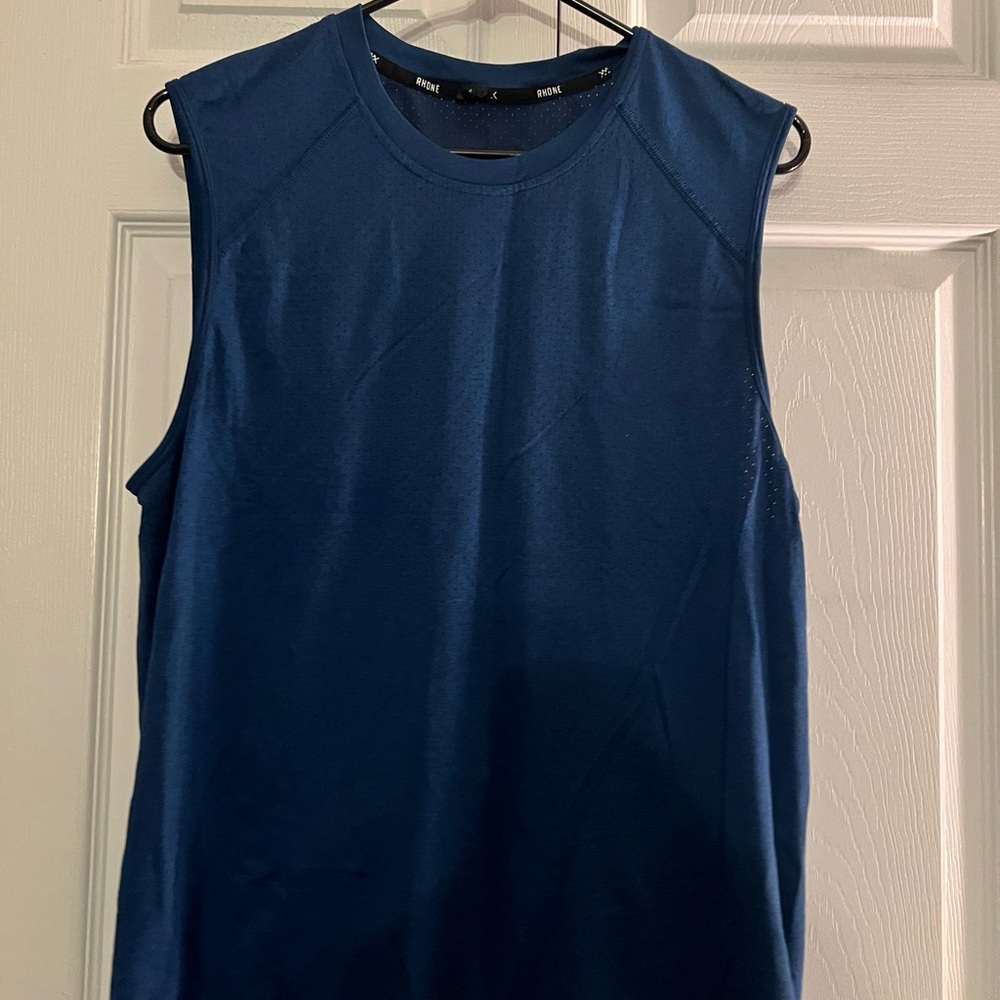 Rhone blue tank top